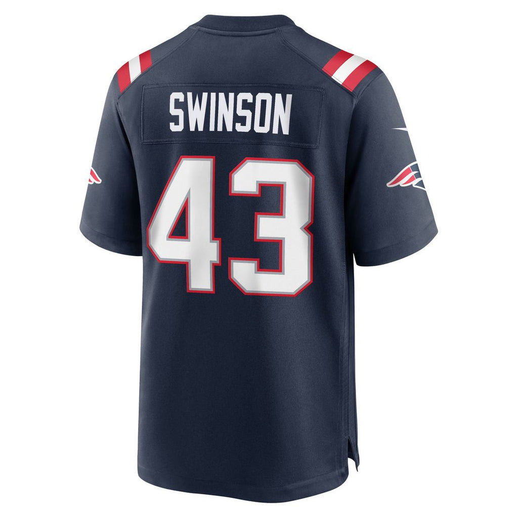 Men's New England Patriots Bradyn Swinson Nike Navy Team product image 5