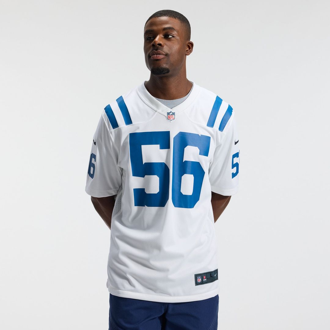 Men's Indianapolis Colts Quenton Nelson Nike White Game product image 2