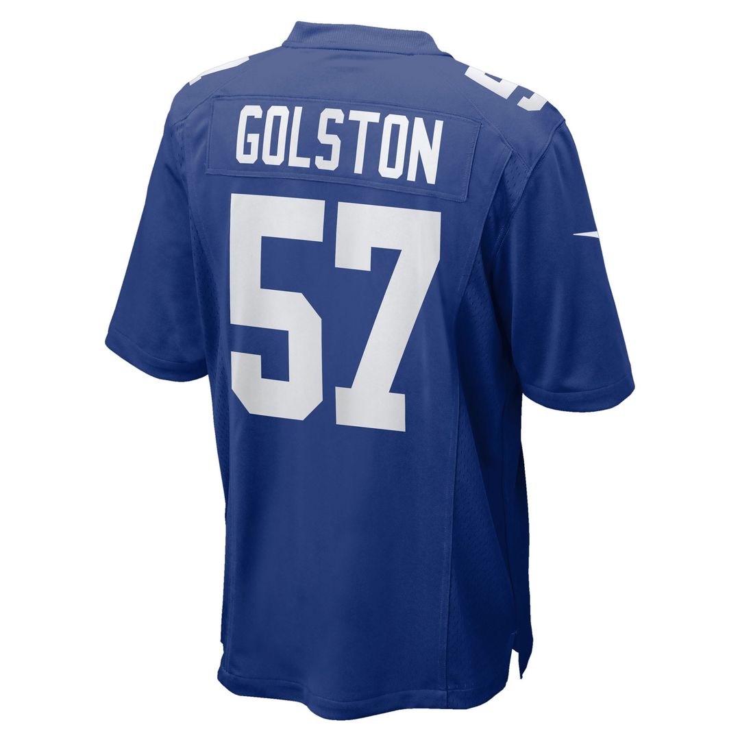 Men's New York Giants Chauncey Golston Nike Royal Team Game product image 2