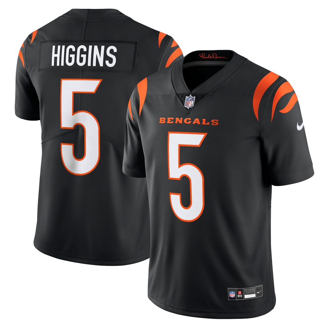 Men's Cincinnati Bengals Tee Higgins Nike Black Vapor product image 1