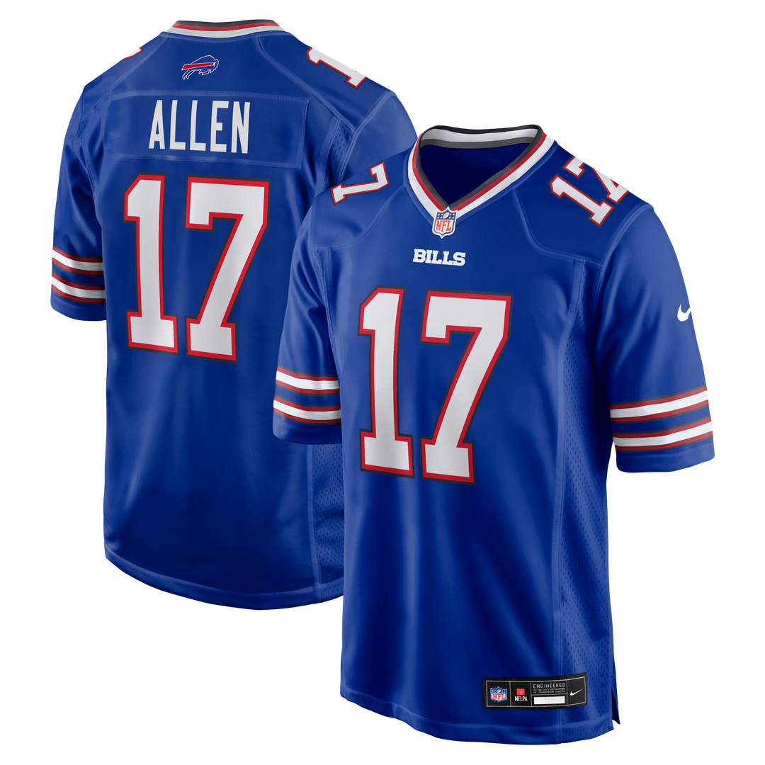 Men's Buffalo Bills Josh Allen Nike Royal Team Game Player product image 1