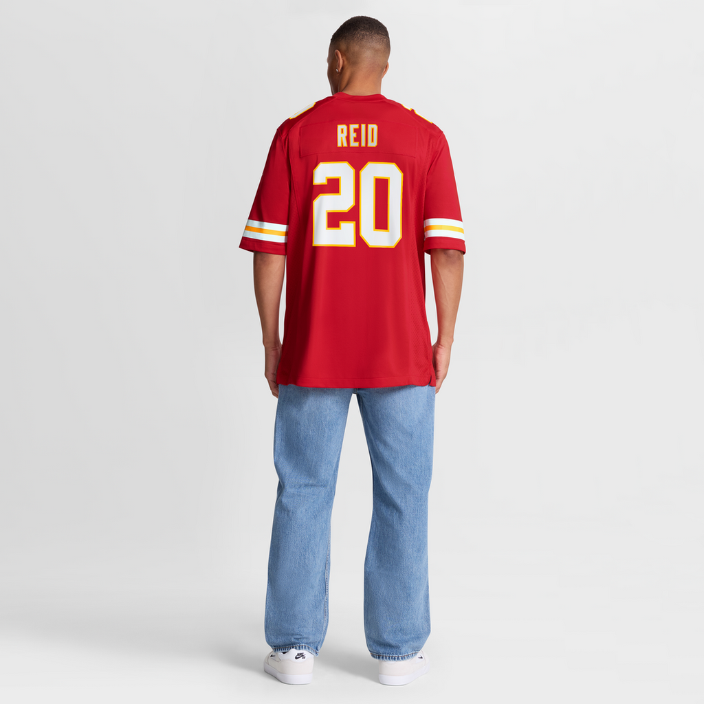 Men's Kansas City Chiefs Justin Reid Nike Red Game Jersey product image 8
