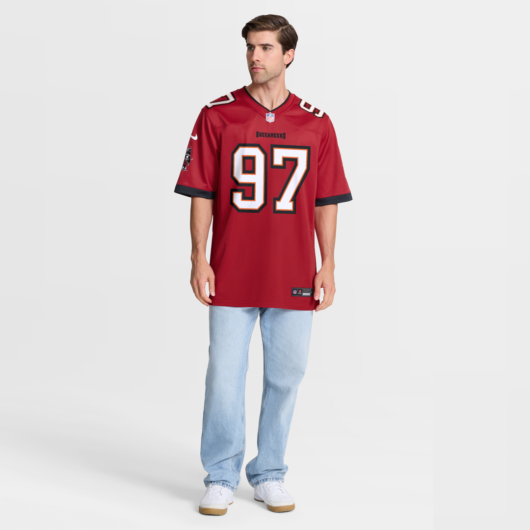 Men's Tampa Bay Buccaneers Al-Quadin Muhammad Nike Red Team product image 2