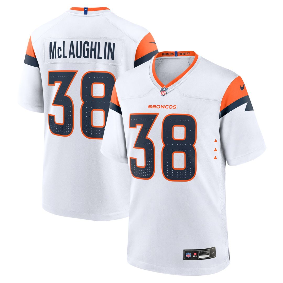 Men's Denver Broncos Jaleel McLaughlin Nike Orange Team product image 17