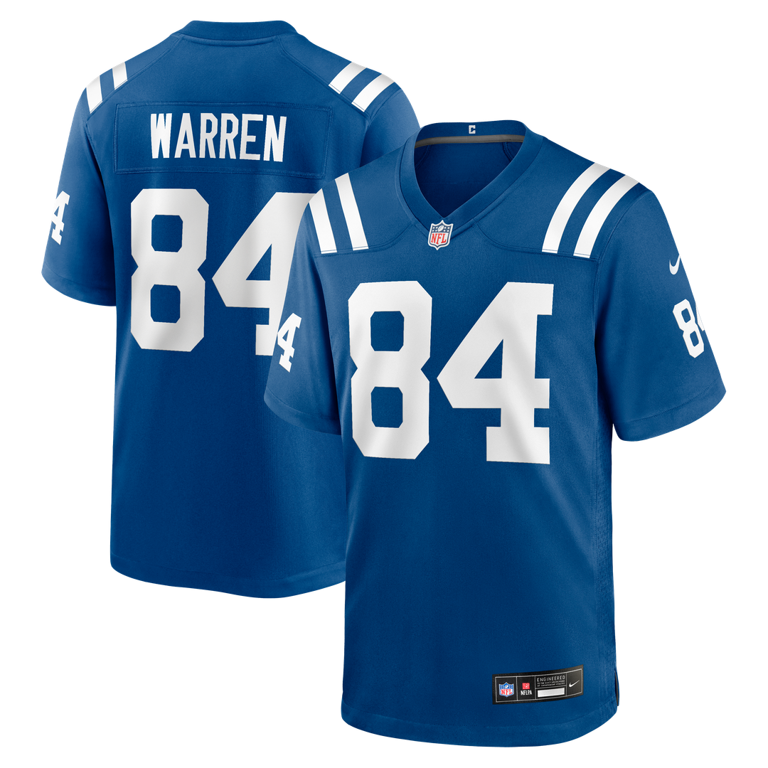 Men's Indianapolis Colts Tyler Warren Nike Royal Team Game product image 1