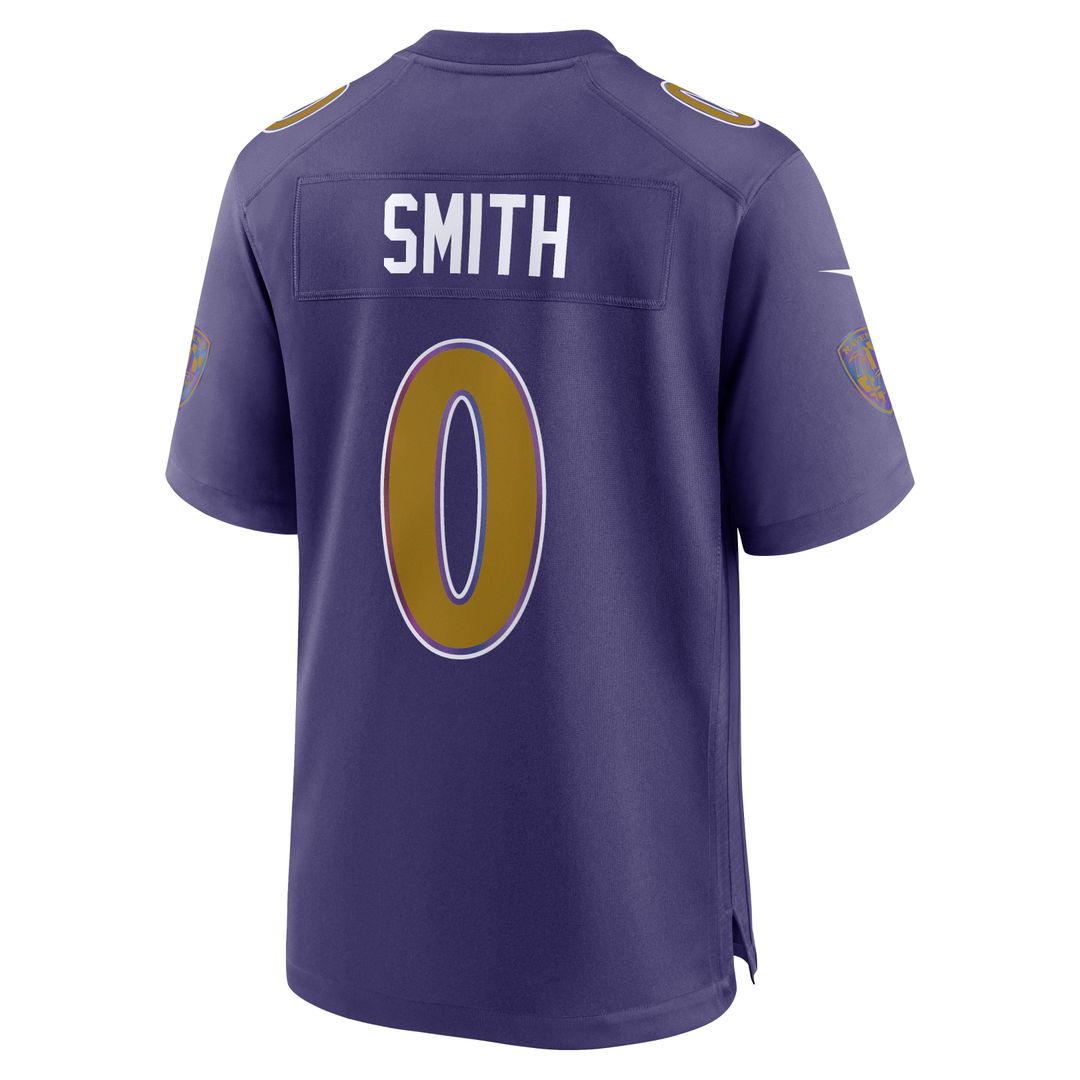 Men's Baltimore Ravens Roquan Smith Nike Black Alternate product image 29