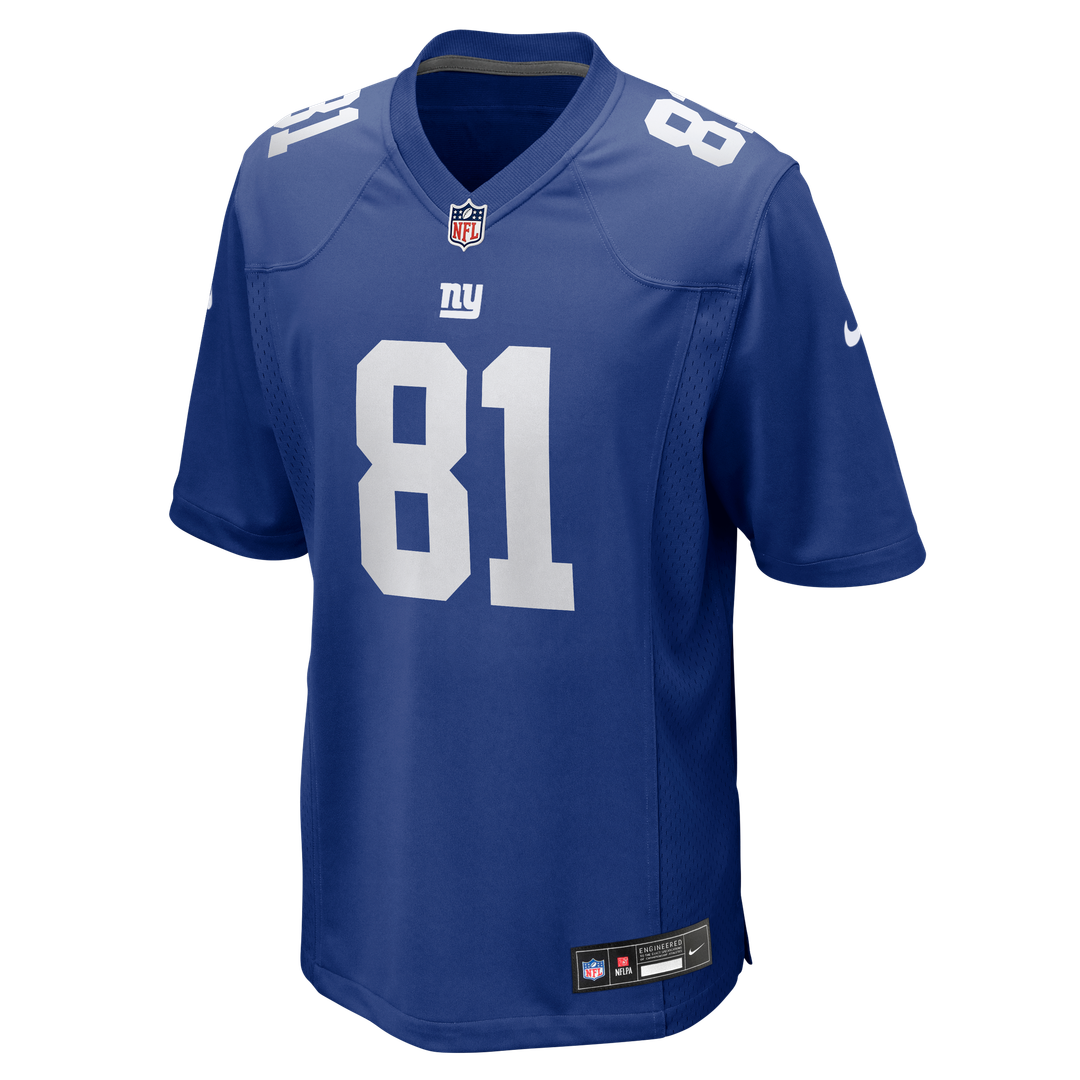 Men's New York Giants Jalin Hyatt Nike Royal Team Game product image 4