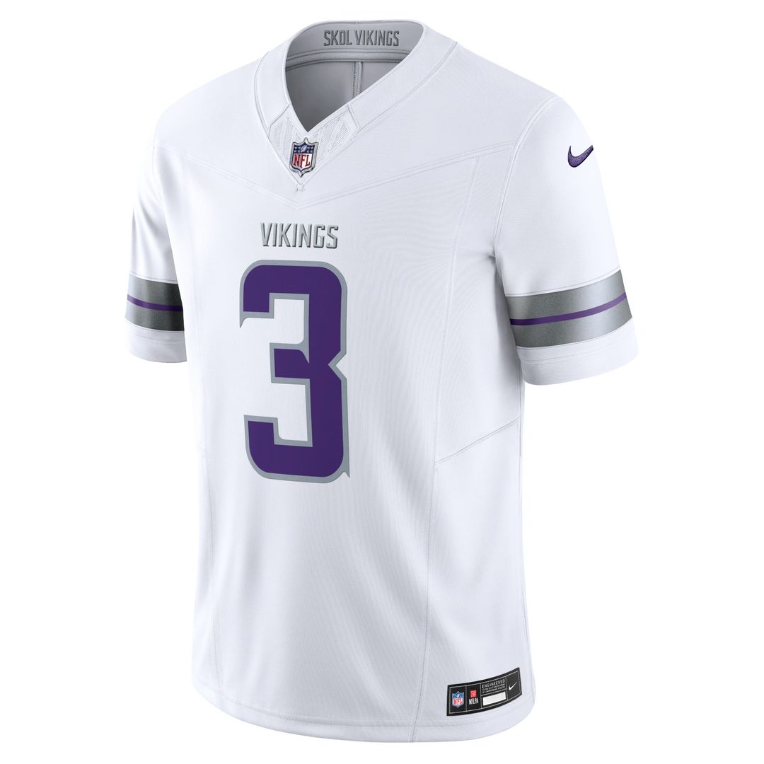 Men's Minnesota Vikings Jordan Addison Nike White Alternate product image 2