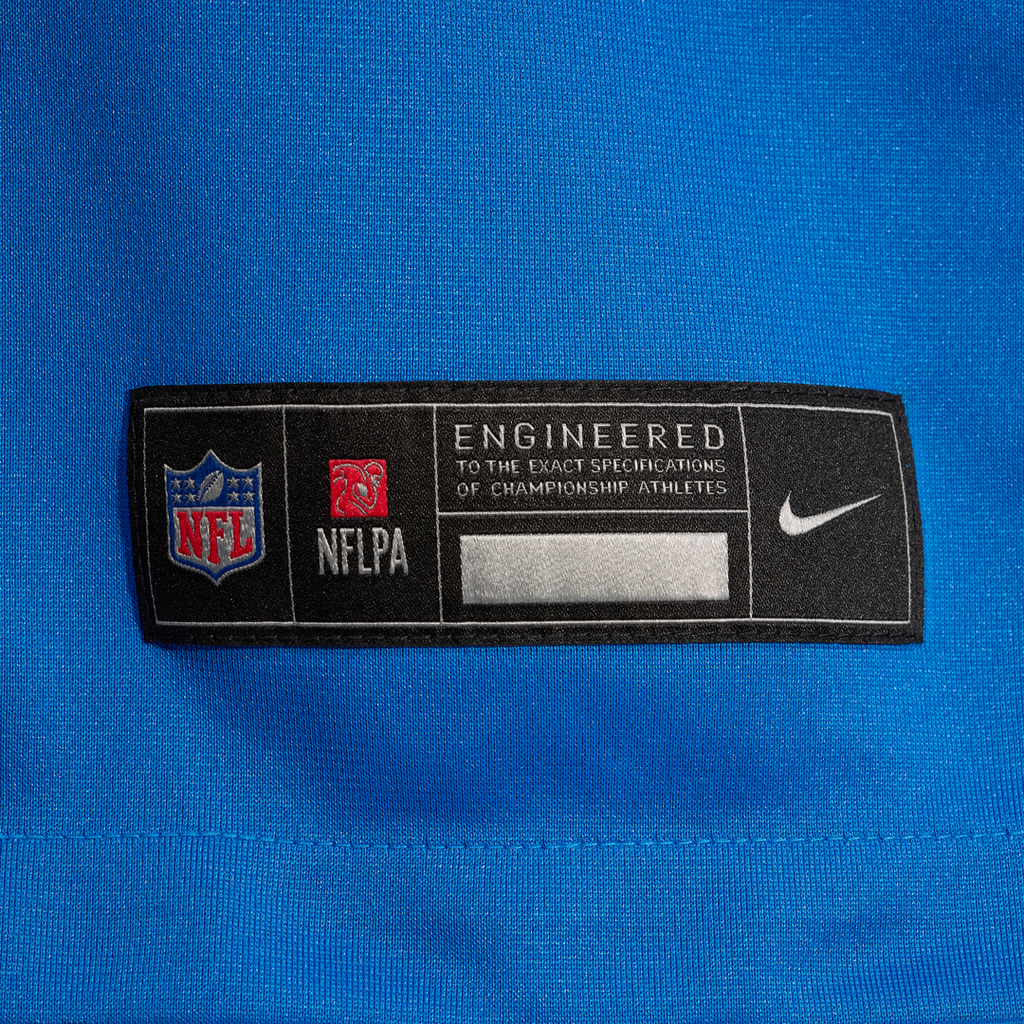 Men's Detroit Lions Christian Izien Nike Blue Team Game product image 7