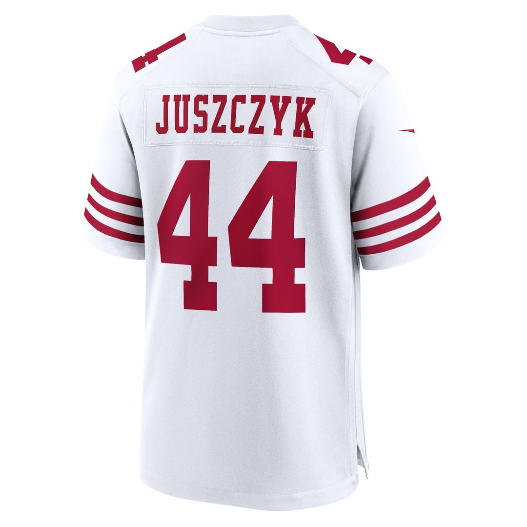 Men's San Francisco 49ers Kyle Juszczyk Nike White Player product image 3