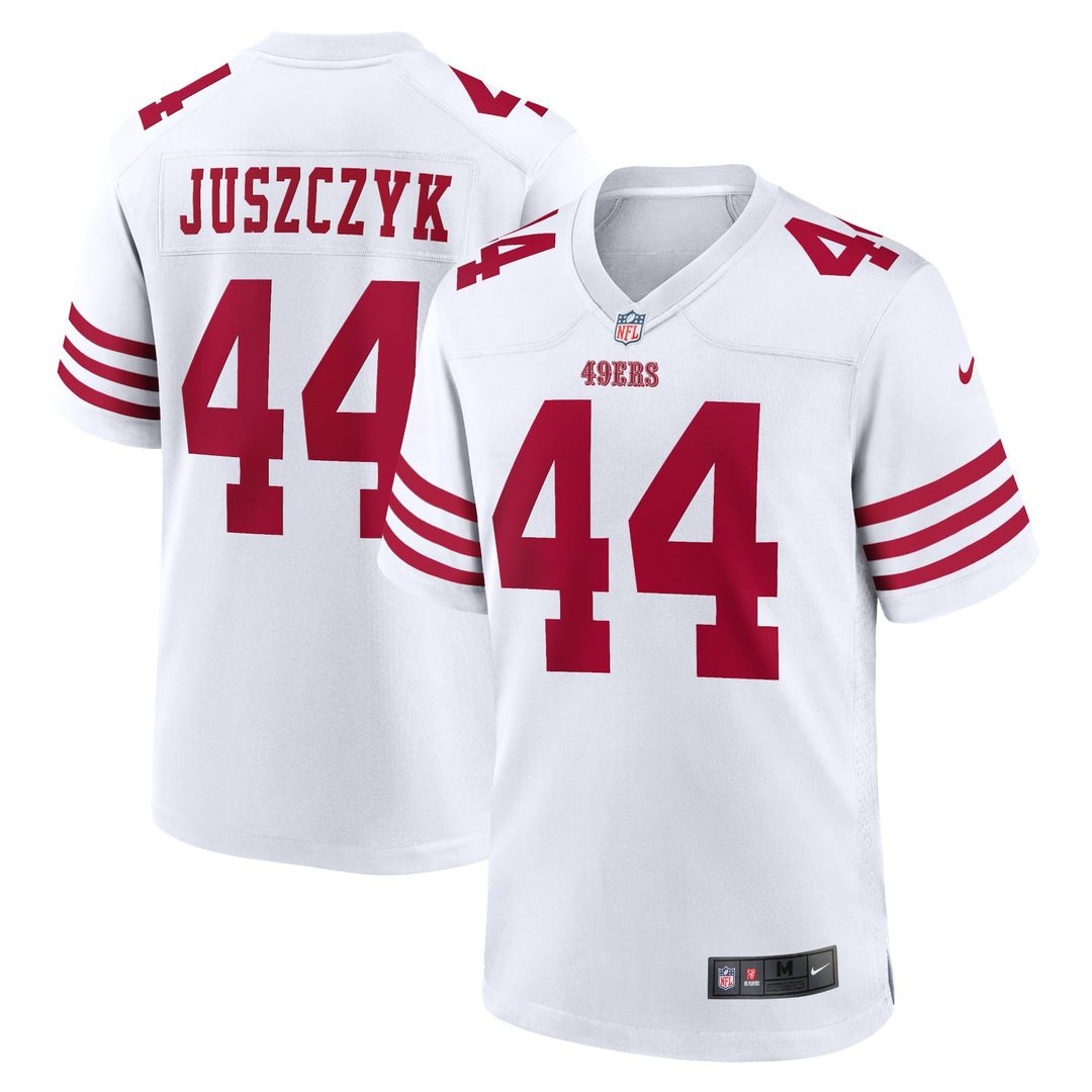 Men's San Francisco 49ers Kyle Juszczyk Nike White Player product image 1