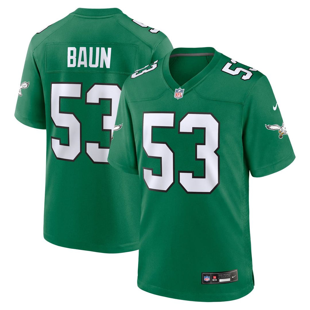 Men's Philadelphia Eagles Zack Baun Nike Kelly Green product image 1