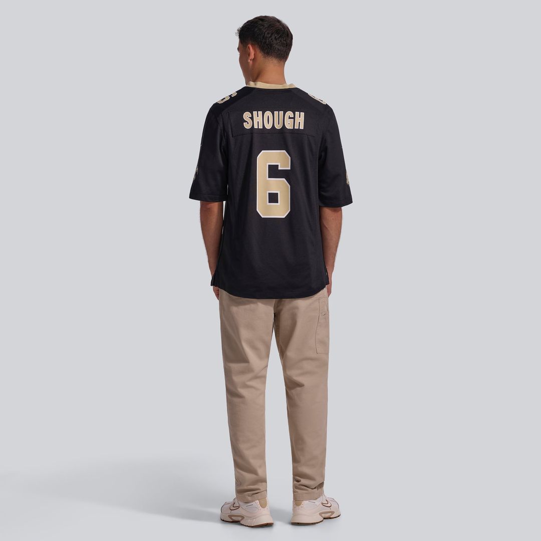 Men's New Orleans Saints Tyler Shough Nike Black Game Jersey product image 5