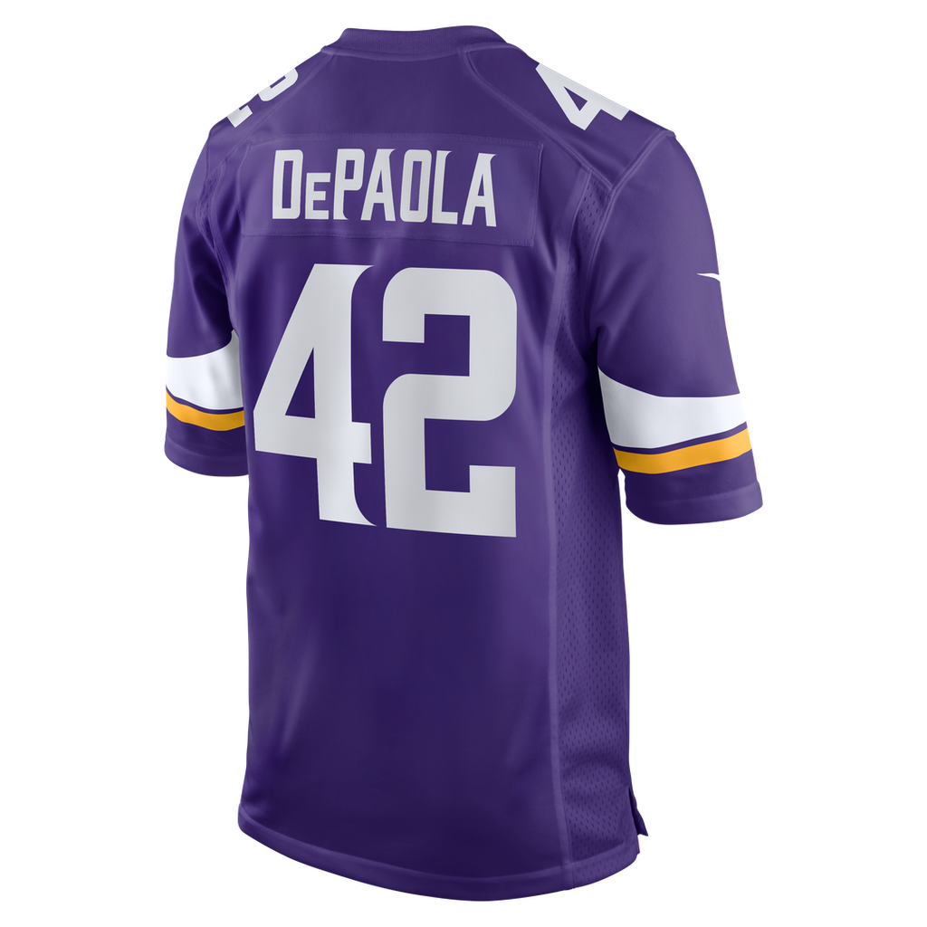 Men's Minnesota Vikings Andrew DePaola Nike Purple Game product image 3