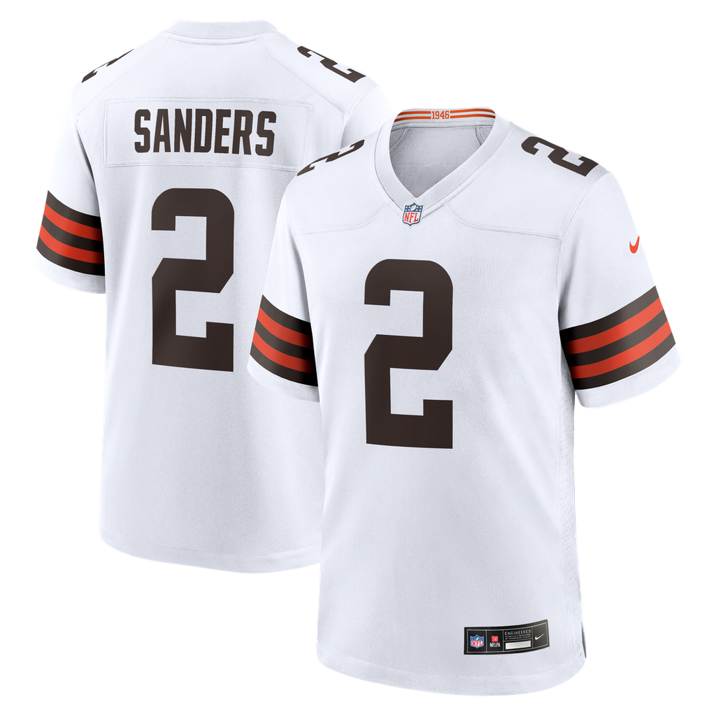 Men's Cleveland Browns Shedeur Sanders Nike Brown Game product image 17