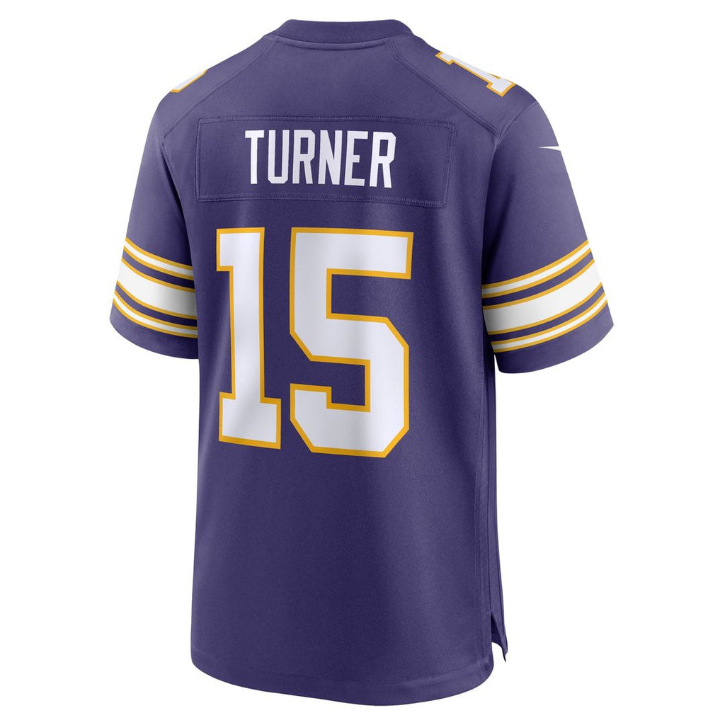 Men's Minnesota Vikings Dallas Turner Nike White Game Jersey product image 9