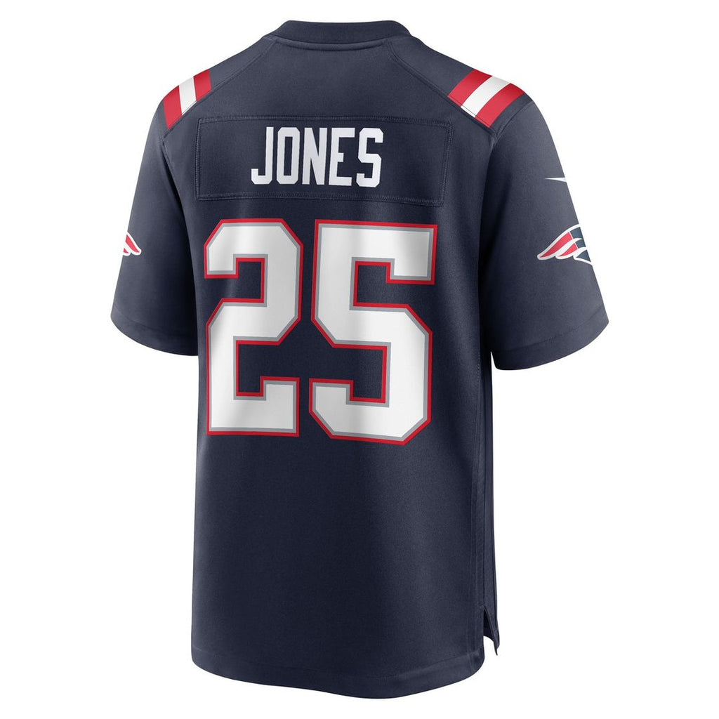 Men's New England Patriots Marcus Jones Nike Navy Game product image 3