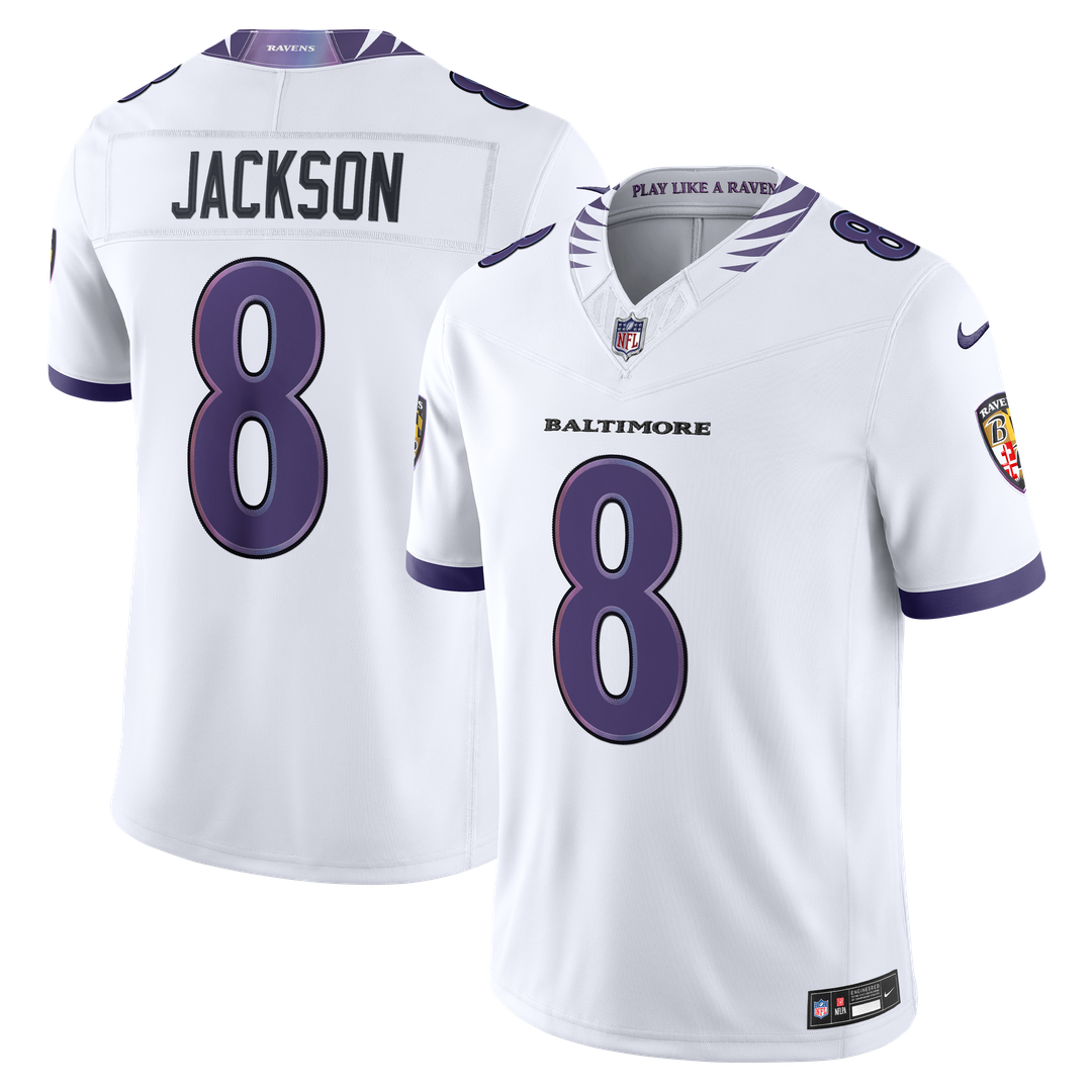 Men's Baltimore Ravens Lamar Jackson Nike Purple Team Vapor product image 23