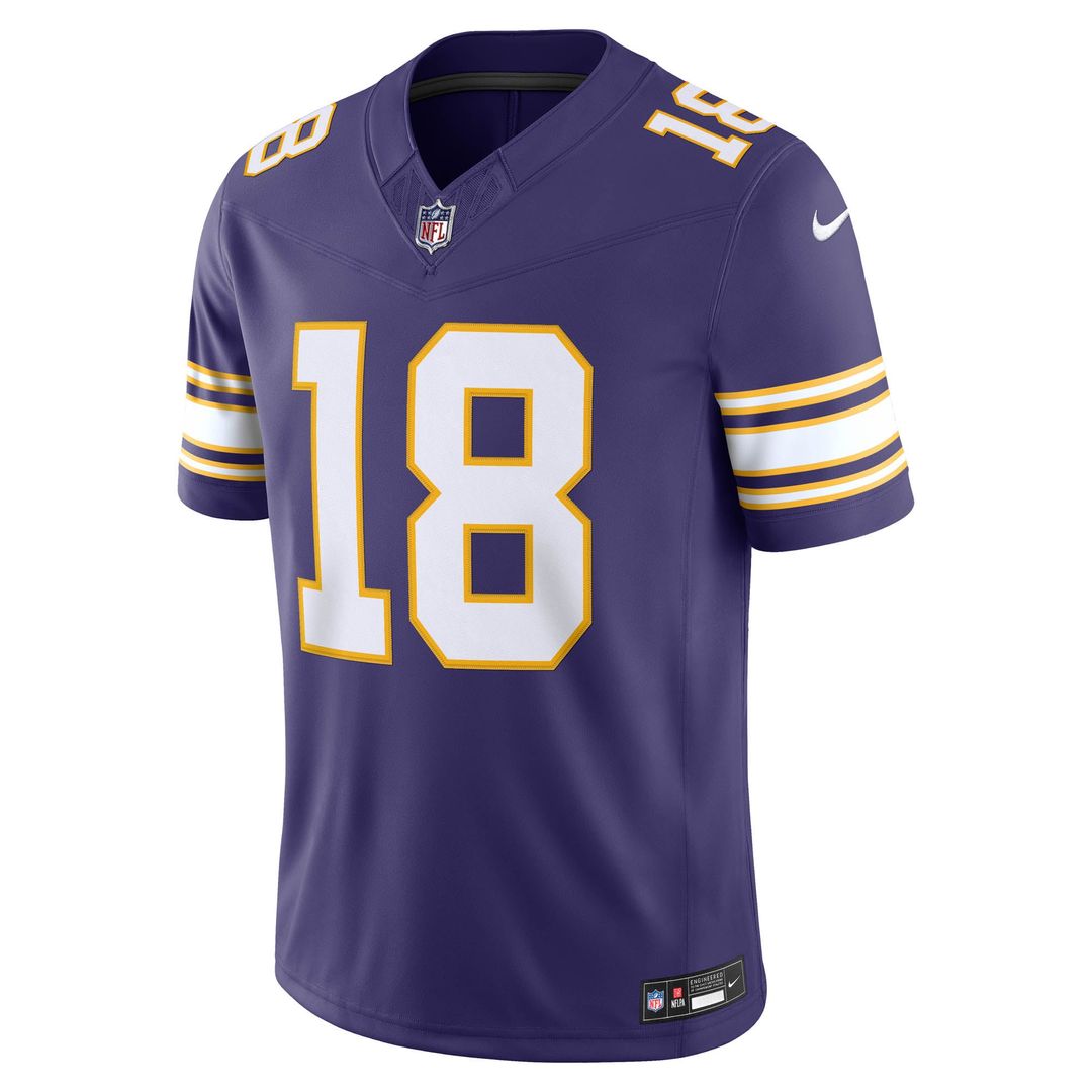 Men's Minnesota Vikings Justin Jefferson Nike Purple product image 2