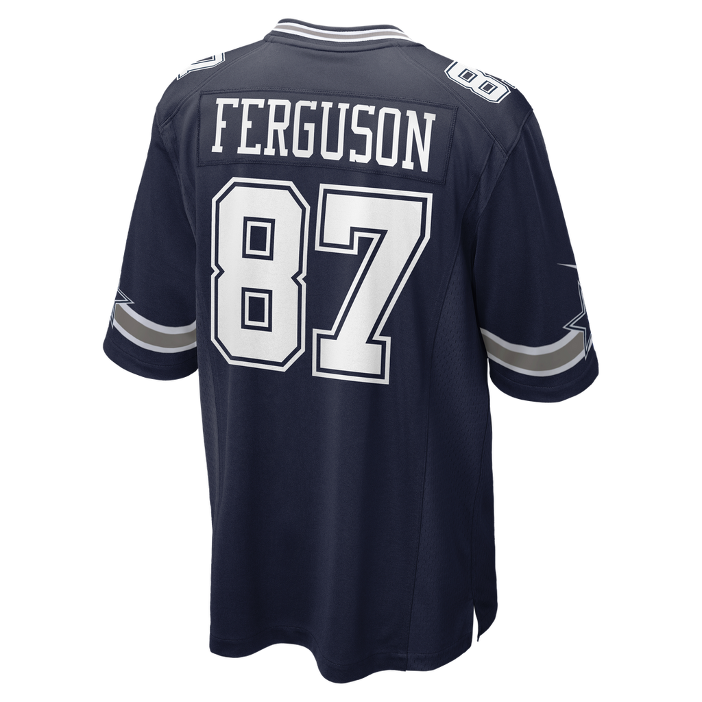 Men's Dallas Cowboys Jake Ferguson Nike Navy Team Game product image 3