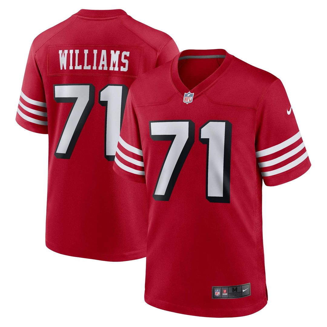 Men's San Francisco 49ers Trent Williams Nike Scarlet product image 7