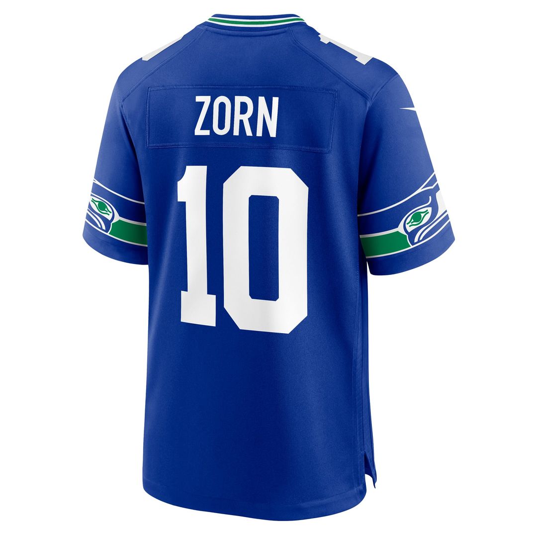 Men's Seattle Seahawks Jim Zorn Nike Royal Retired Player product image 3