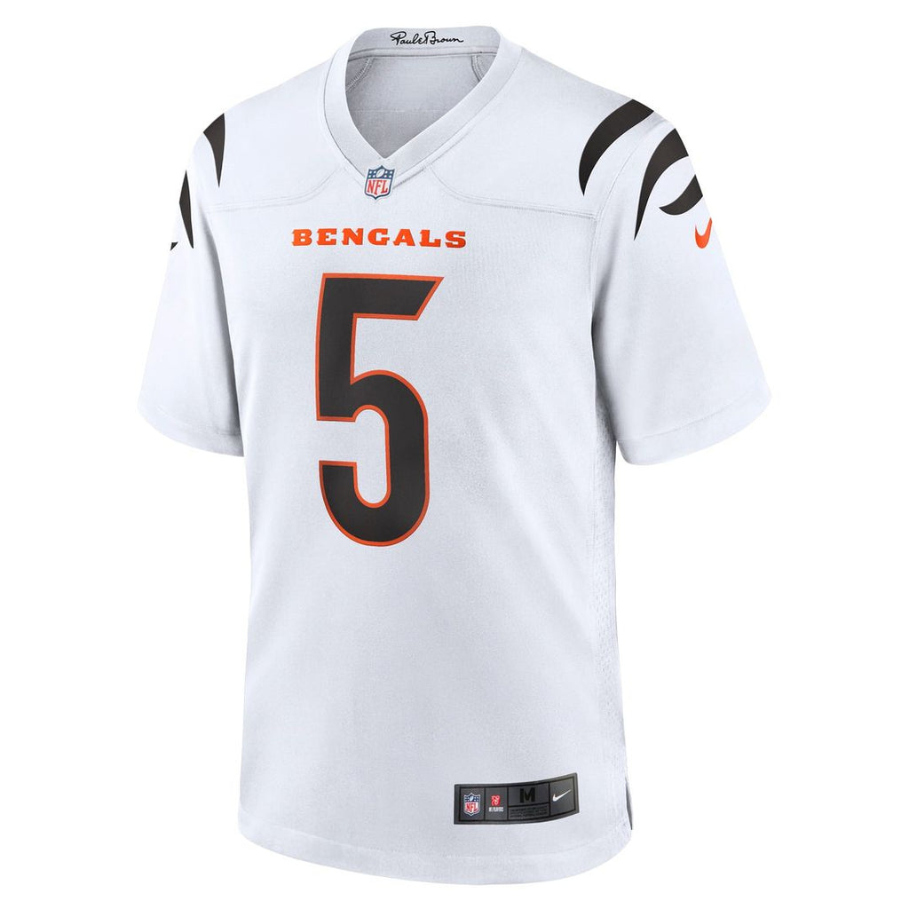 Men's Cincinnati Bengals Tee Higgins Nike White Game Jersey product image 5