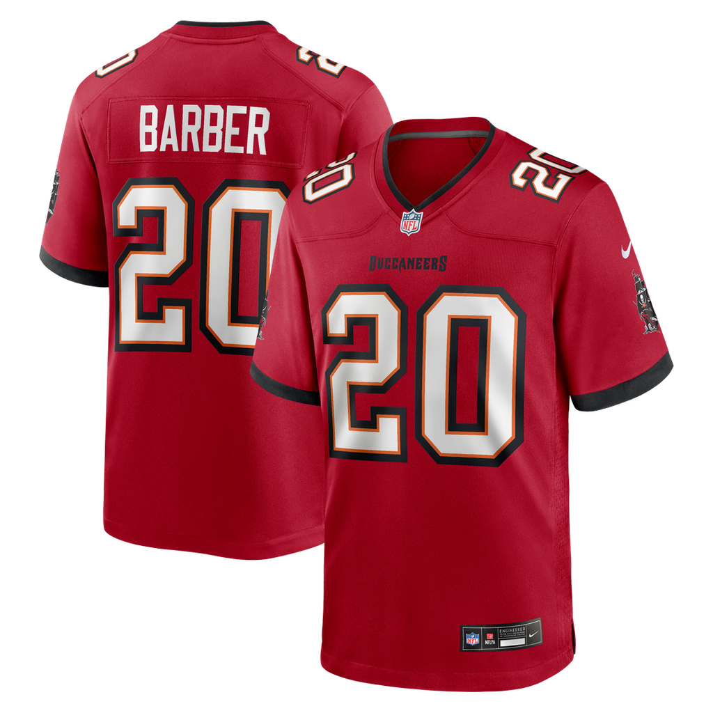 Men's Tampa Bay Buccaneers Ronde Barber Nike Red Game product image 9