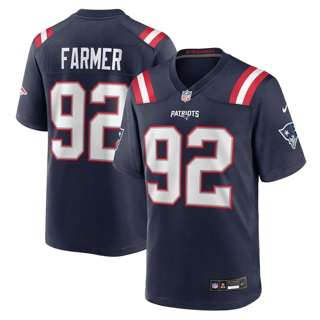 Men's New England Patriots Joshua Farmer Nike Navy Team product image 1