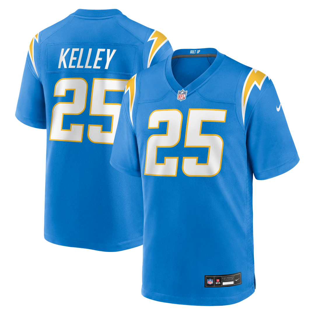 Men's Los Angeles Chargers Joshua Kelley Nike Powder Blue product image 1