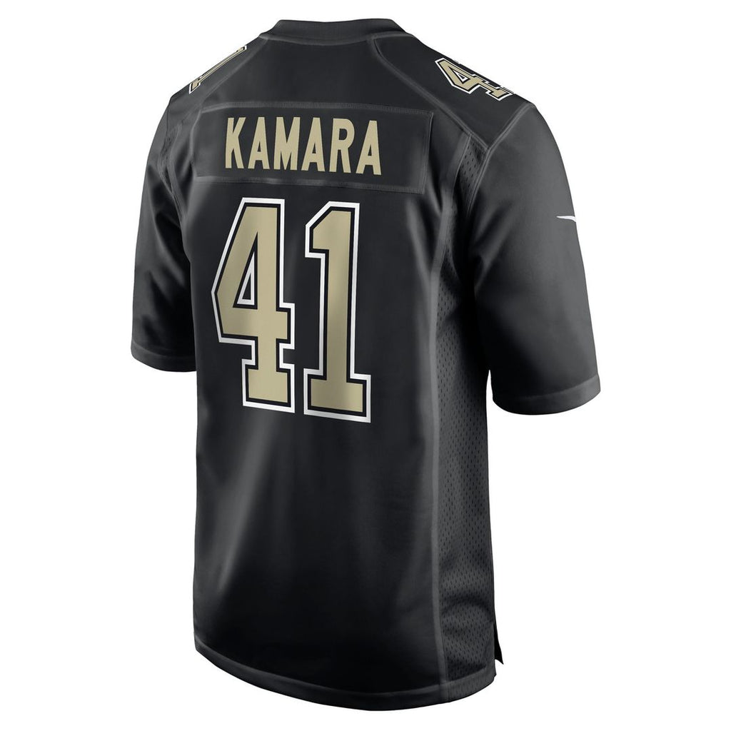 Men's New Orleans Saints Alvin Kamara Nike Carbon Black product image 3