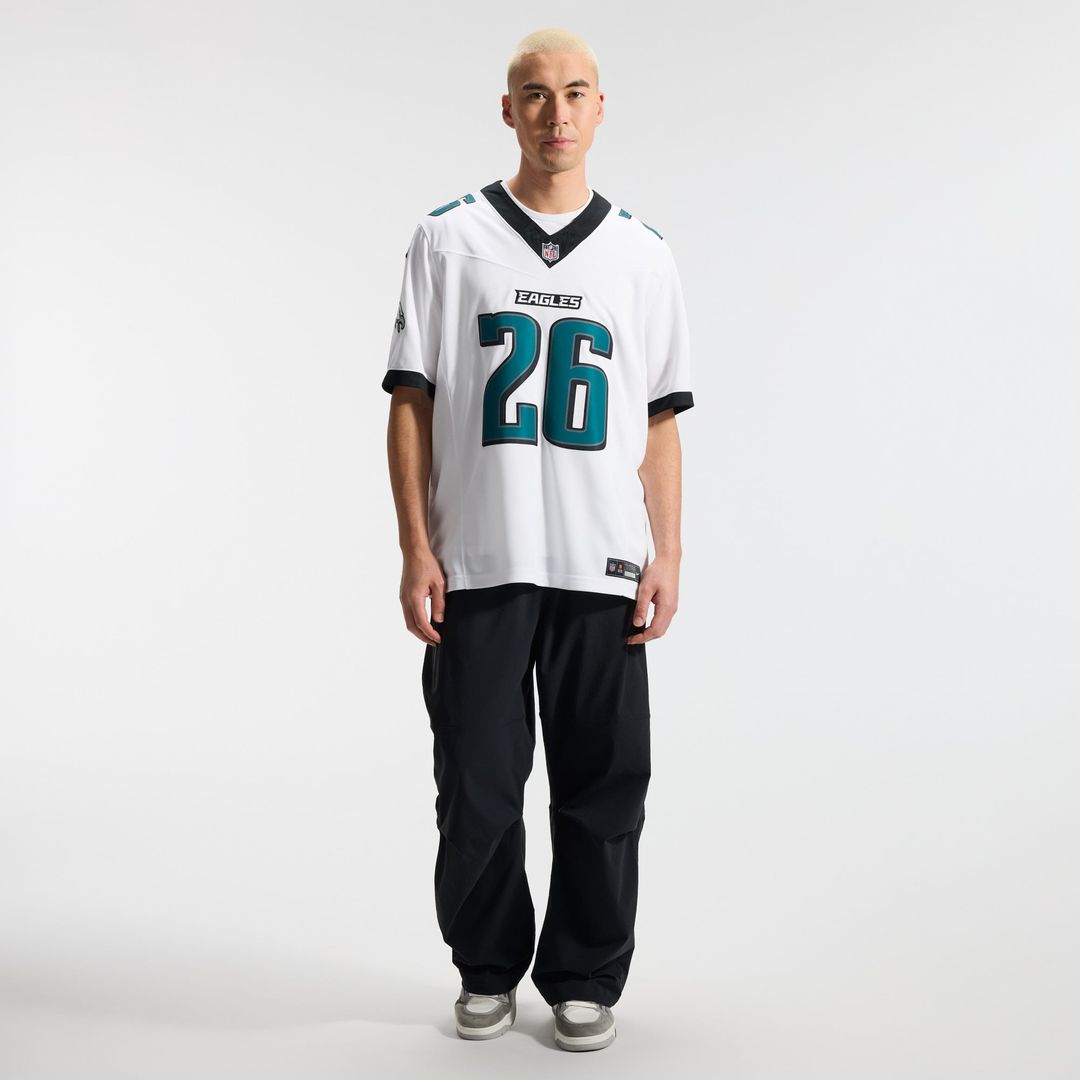 Men's Philadelphia Eagles Saquon Barkley Nike Black product image 16