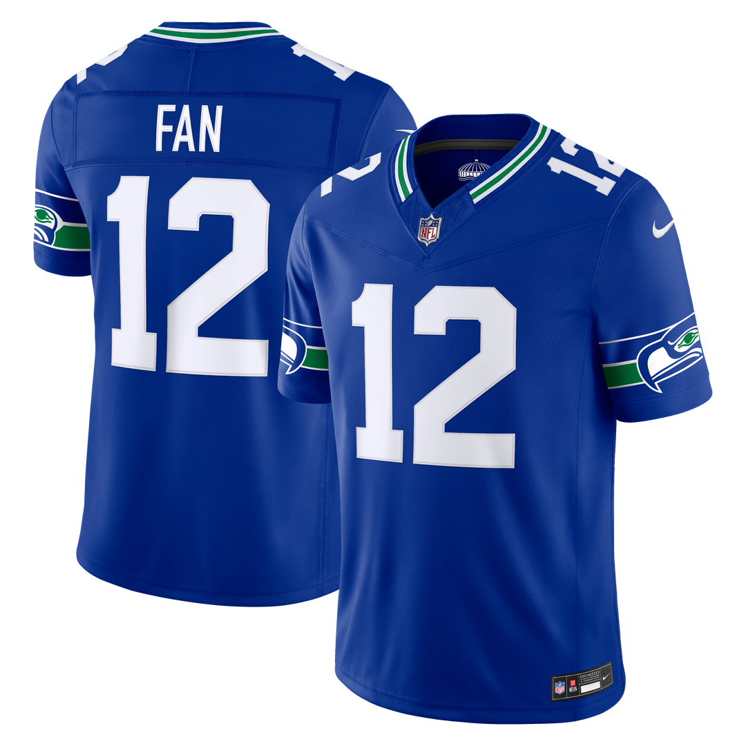 Men's Seattle Seahawks 12s Nike Royal Alternate Vapor product image 1