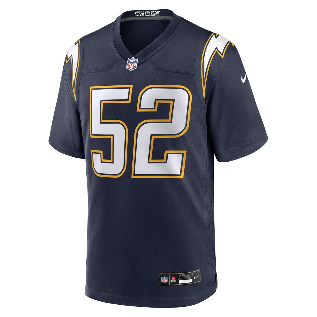 Men's Los Angeles Chargers Khalil Mack Nike Navy Alternate product image 2