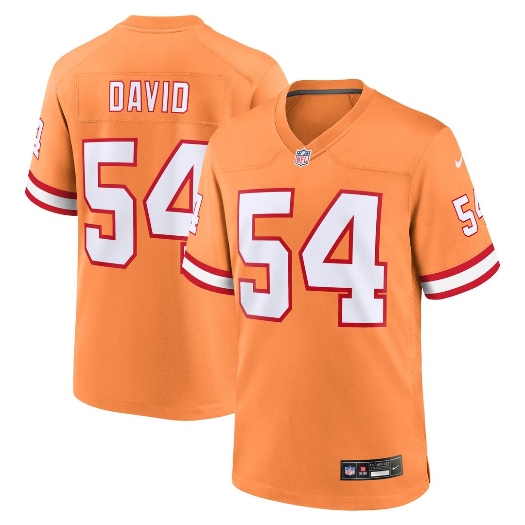 Men's Tampa Bay Buccaneers Lavonte David Nike Orange product image 1