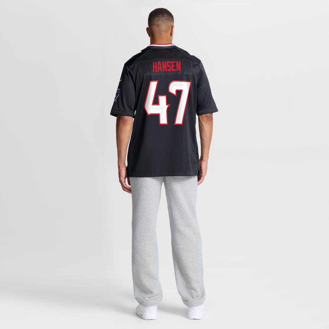 Men's Houston Texans Louis Hansen Nike Navy Team Game Jersey product image 3