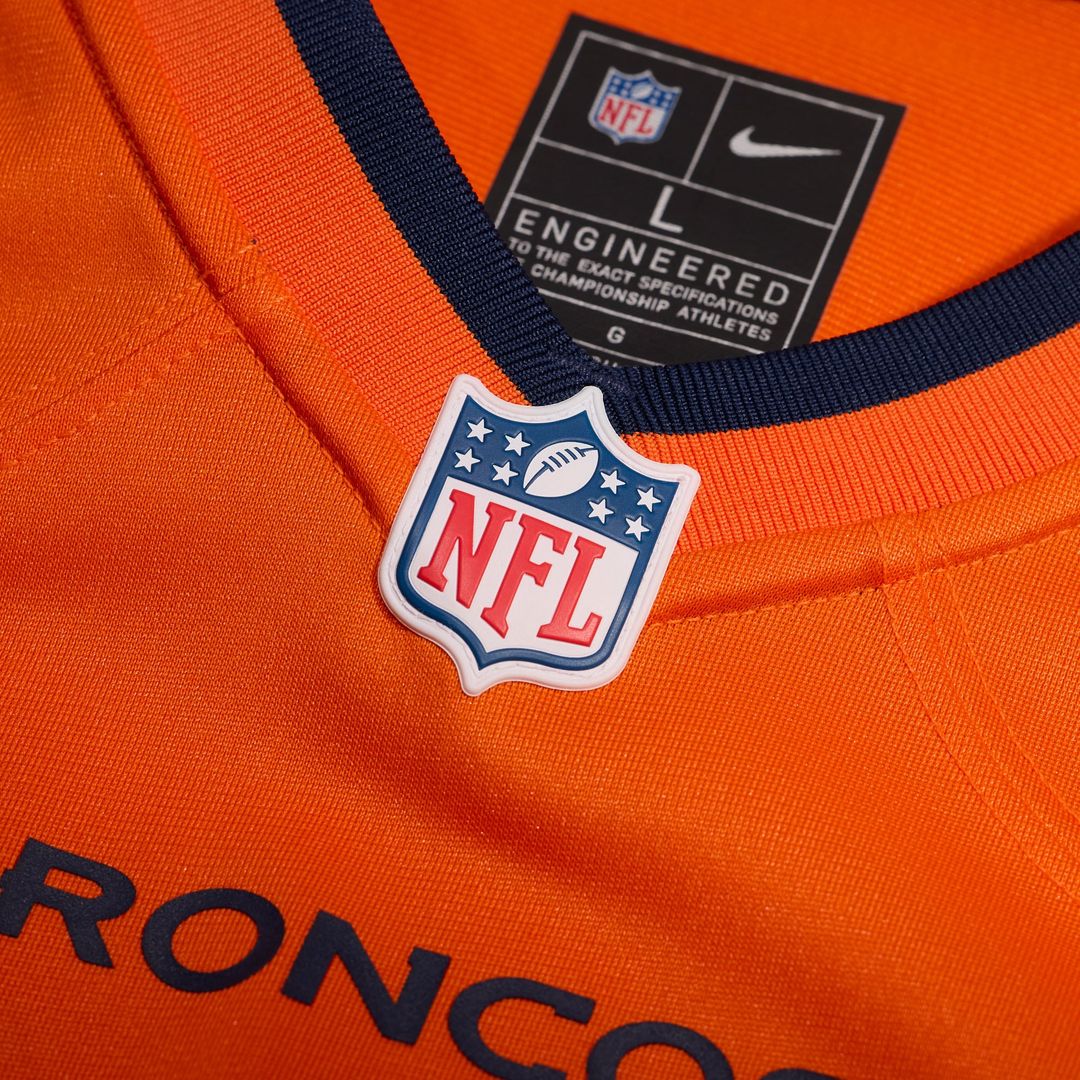 Men's Denver Broncos Jaleel McLaughlin Nike Orange Team product image 12