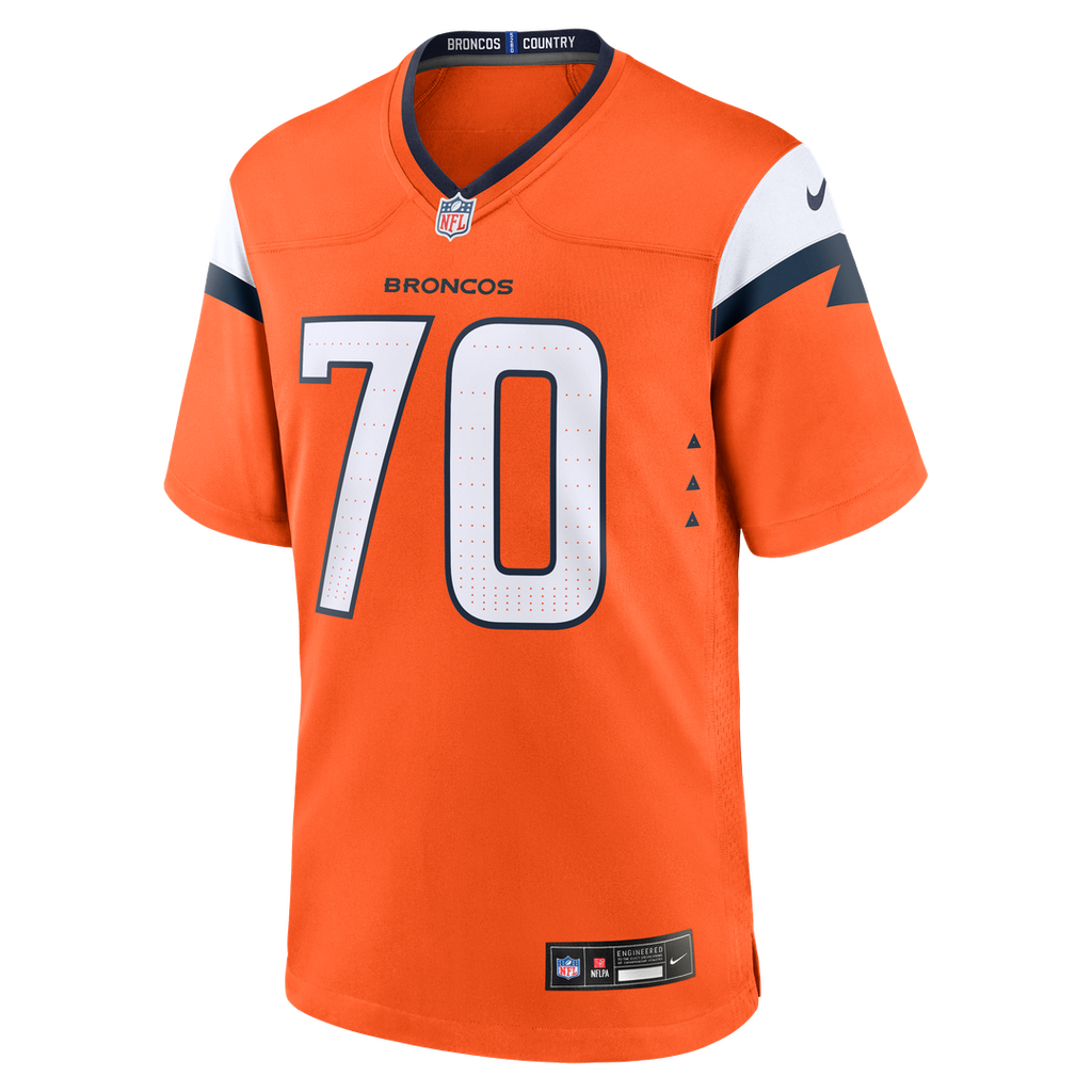 Men's Denver Broncos Marques Cox Nike Orange Team Game product image 2