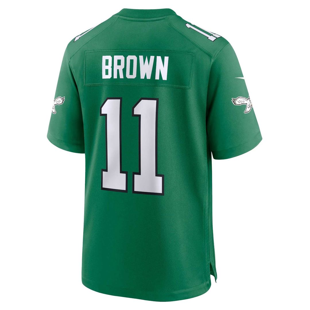 Men's Philadelphia Eagles A.J. Brown Nike Kelly Green product image 19