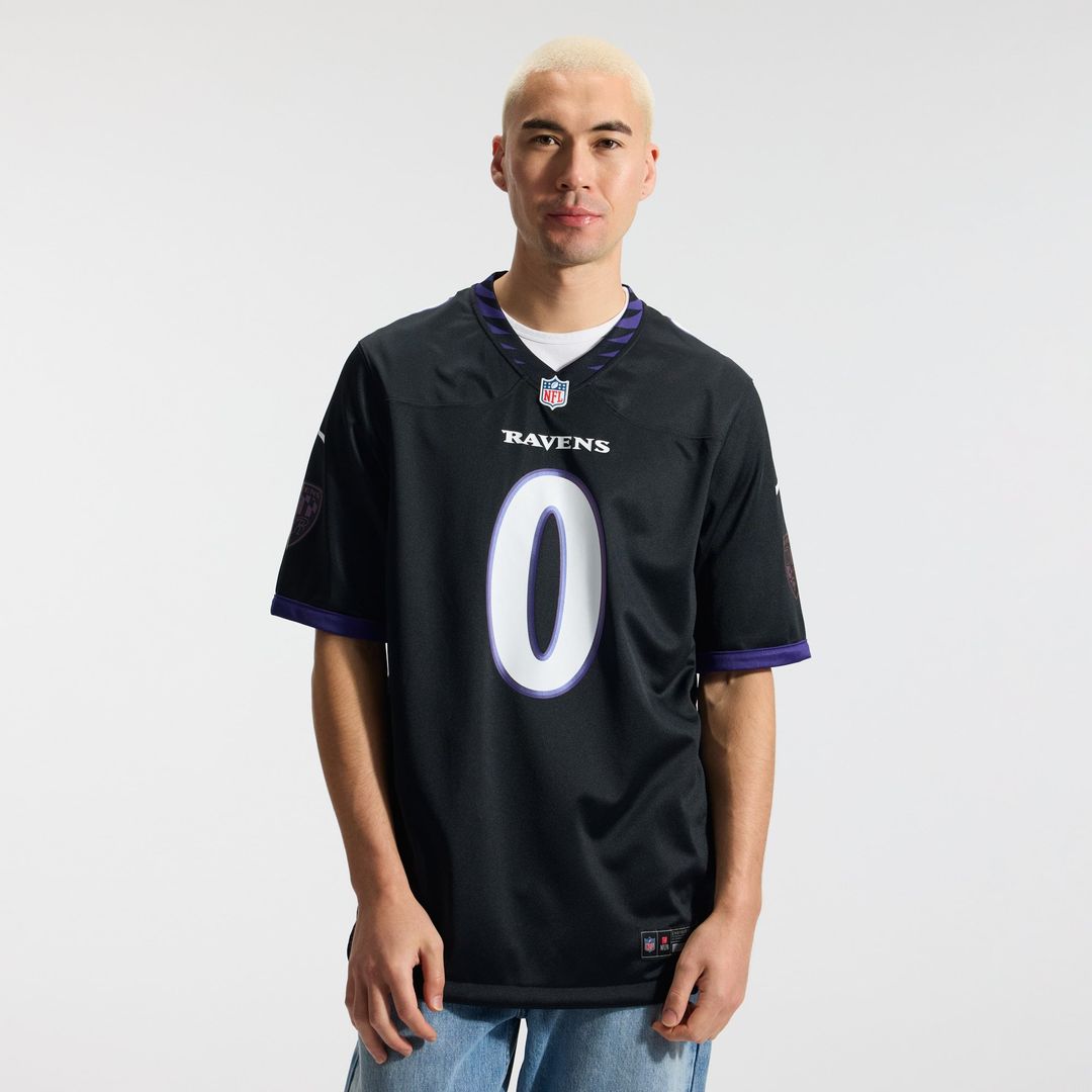 Men's Baltimore Ravens Roquan Smith Nike Black Alternate product image 15
