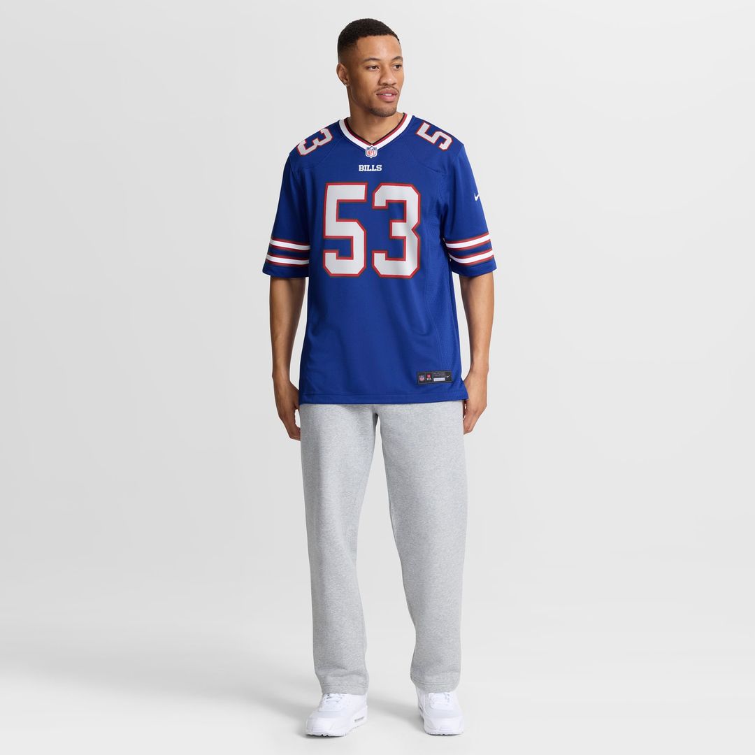 Men's Buffalo Bills Lloyd Cushenberry III Nike Royal Team product image 4