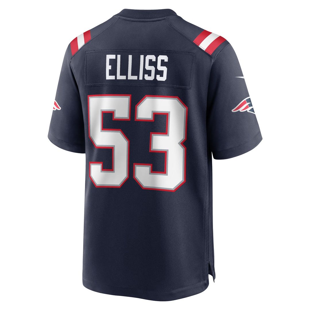 Men's New England Patriots Christian Elliss Nike Navy Game product image 3