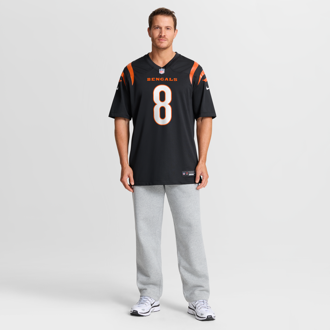 Men's Cincinnati Bengals Ryan Rehkow Nike Black Game Jersey product image 7