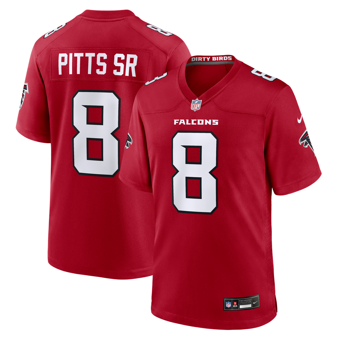 Men's Atlanta Falcons Kyle Pitts Sr. Nike Black Alternate product image 7