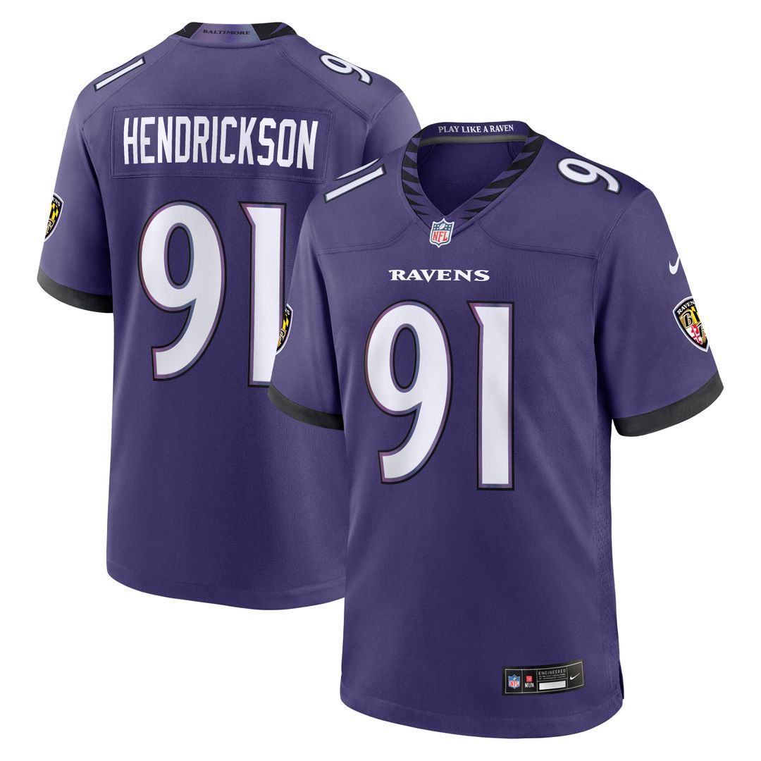 Men's Baltimore Ravens Trey Hendrickson Nike Black product image 7