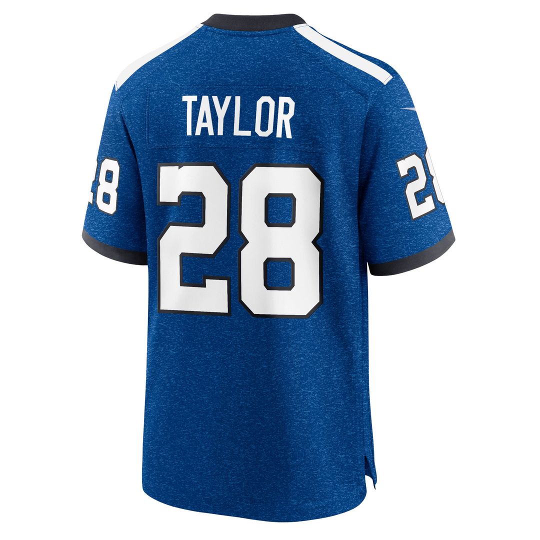 Men's Indianapolis Colts Jonathan Taylor Nike Royal Indiana product image 3