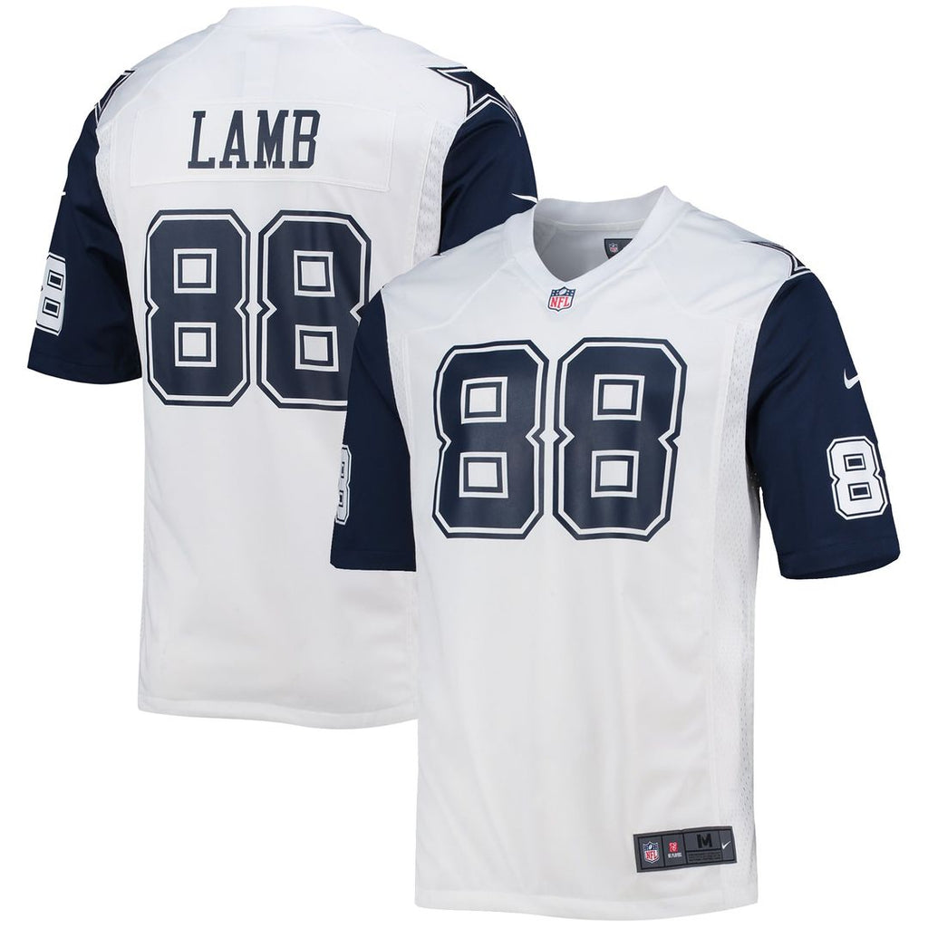 Men's Dallas Cowboys CeeDee Lamb Nike White Alternate Game product image 1