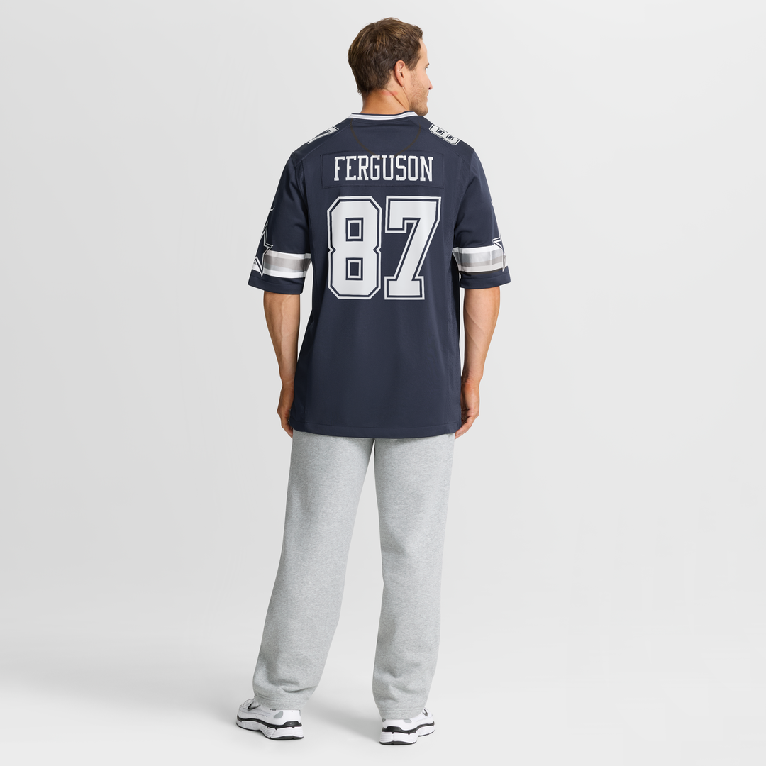 Men's Dallas Cowboys Jake Ferguson Nike Navy Team Game product image 16