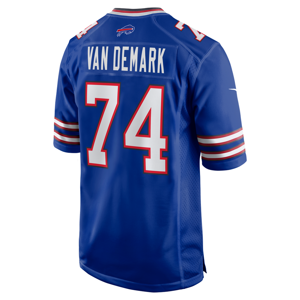 Men's Buffalo Bills Ryan Van Demark Nike Royal Game Player product image 3