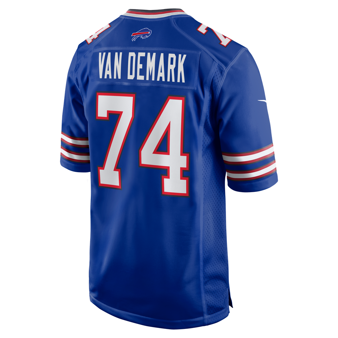 Men's Buffalo Bills Ryan Van Demark Nike Royal Game Player product image 3